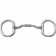 MYLER EGGBUTT NO HOOKS LOW PORT COMFORT SNAFFLE BIT MB 04 89-29045