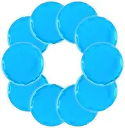 Reusable Ice Packs for Injuries, 10 Pack Round Ice Packs for Face, Gel Ice Packs Ice Pads Small Hot Cold Compress Ice Bag for Eyes After Surgery, Face, Wisdom Teeth, Breast Surgery