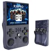 R36 Pro Handheld Game Console 128GB Grey