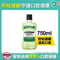 在飛比找ETMall東森購物網優惠-李施德霖 綠茶防蛀護齦漱口水750ml