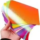 Colored origami Flash paper Thick card Pearlescent paper Gift box packaging
