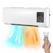 Portable Heater And Air Conditioner Combo Wall Mounted Desktop 2in1 Electric Heater Air Conditioner EU Plug