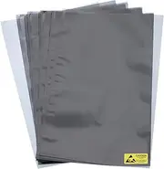 uxcell 20Pcs Anti Static Bags ESD Shielding Bag Flat Open Top Anti Static Bag for Electronic Devices 8x12 Inch(200x300mm)