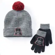 NWT-DISNEY STAR WARS BEANIE AND GLOVES SET
