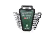 MasterForce 8pc Ratcheting Combination Wrench Set SAE 5/16"-3/4"