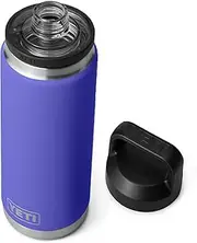 [YETI] Rambler 26 oz Bottle, Leakproof, Vacuum Insulated, Stainless Steel with Chug Cap, Ultramarine Violet