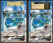 Rayquaza V Alt Art 194/203 CGC BGS Display Extended Art for Graded Pokemon Slab