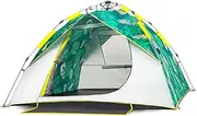Tent Dome for 3-4 Person Thicken Rainproof Sunscreen Breathable, Portable Automatic Instant Pop-up Tent for Outdoor Camping Picnic