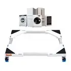 VEVOR Mini Fridge Stand Washer Dryer Base Pedestal Adjustable w/ Casters 381-...