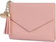 [Minicloss] Small Women's Purse Made of Soft Leather, PU Leather Purse, Mini Short Women's Purse with Many Compartments and Coin Compartment - Soft Comfortable Smooth