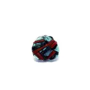 Lester James, Ring, Coral, New Lander Turquoise, Sterling Silver, Navajo, 9