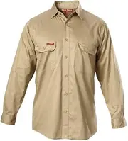[Hard Yakka] Men's Foundations Long Sleeve Cotton Drill Shirt