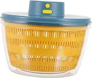 Cabilock 1Pc Electric Vegetable Dryer and Salad Spinner Draining Basket for Fast Drying and Dehydration of Lettuce Fruits and Vegetables Efficient Seconds Drainage Design for Home