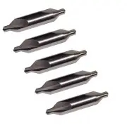 RDGTOOLS 5 X 5MM HSS CENTRE DRILLS LATHE PILOT HOLE ENGINEERING TOOLS MYFORD