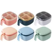 Kitchen Spices Jar Seasoning Storage Box with Handle Set for