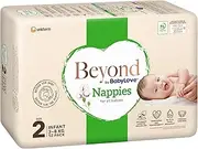 Beyond by BabyLove Nappies Size 2 (3-8kg) | 1 Month Supply 208 Pieces (4 x 52 Pack)