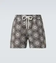 [Frescobol Carioca] Frescobol Carioca Rio printed swim trunks UK 38 green