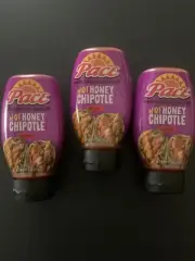 3 Bottles of Pace Signature Sauce, Hot Honey Chipotle.