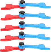 CVUTOVO 5pcs Educational Clock Toy Parts for Boy Girl Sturdy Replacement Hands for Home and School Learning Activities Motor Skills and Cognitive Development