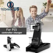 Dual Charger Dock for PS5 Controll Cradle Desktop Stand Game Controll HandleL3US