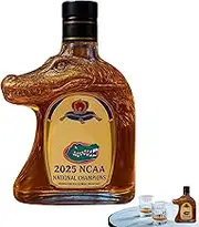 Whiskey Decanter - Alcohol Dispenser | Creative Glass Container for Liquor Cocktail Water Soda Vinegar Oil Wine Bar Beverages Classic Carafe Whiskey Gift Sets for Men Crocodile Beer Bottle