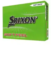 NEW Srixon Soft Feel 2022 Golf Balls - White - Drummond Golf