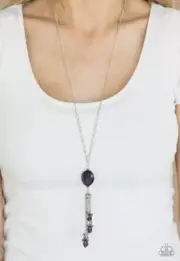 Paparazzi ~ Fringe Flavor PURPLE Necklace Set BEAUTIFUL