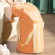 Collapsible Bucket for Soaking Feet, Portable Foot Bath Tub Bag with Handles & Zipper, Large Capacity Water Basin for Travel, Camping Washing, Foot Spa, Fishing