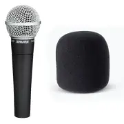 New Shure SM58-LC Dynamic Wired XLR Professional Vocal Microphone w/ Wind Screen