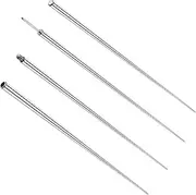 [Finrezio] 14G 16G Titanium Piercing Taper Insertion Pin for Ear/Nose/Navel/Nipple/Lip/Eyebrow Stretcher Body Piercing Stretching Kit Assistant Tool