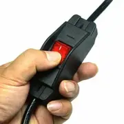 3-Prong Extension Cord，1625w Heavy Duty Short Extension Cable with On Off Switch