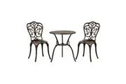 Livsip Bistro Outdoor Set Patio Set -Bronze
