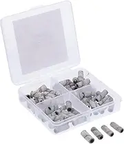 OSOLADY 60Pcs Mandrel Bit Sanding Bands for Nail Drill Fine Grits for Manicure and Pedicure Durable Nail Supplies Easy to Use for Home and Salon
