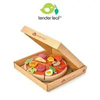 在飛比找蝦皮商城優惠-美國【Tender Leaf】派對披薩​ 木質玩具 木頭玩具