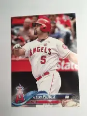 2018 Topps Mini Parallel Albert Pujols Angels 582 Only 150 Made /150