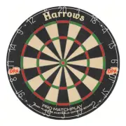 Harrows Staple Free Bristle Dartboard Professional Level Matchplay Club/Pub Game