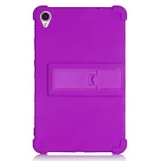 Slide-Out Kickstand Design Soft Silicone Tablet Cover Case for Lenovo Tab M8 8705/8505