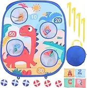 Toddmomy Bean Bag Toss Game for Outdoor Fun for Boys and Engaging Cloth Material Improves Coordination Balance for Family Gatherings Parties