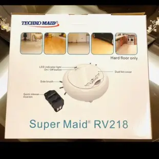 美國🇺🇸Techko Maid 掃地機器 Robotic Vacuum Super Maid RV218《全新•剩一個》