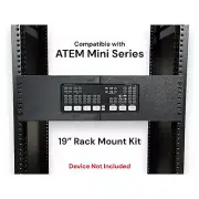 Rack Mount Kit for Blackmagic ATEM Mini Series 19 inch 3U Rack Mounting Brackets