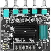 Labymos ZK-MT21 50W*2+100W 2.1 Sound Channel BT Digital Power Amplifier Module Stereo Wireless BT Audio Amplifier DIY Board Power Amp Board High/Bass Regulation with Case DIY Kit