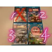 在飛比找蝦皮購物優惠-WII U 二手遊戲片 樂高lego 瑪莉歐 毛線小子