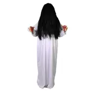 Black Outfits Ghost Clothing Black Hair Terror Dress Props Halloween Cosplay Props Masquerade Cosplay