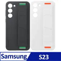 在飛比找PChome24h購物優惠-Samsung Galaxy S23 矽膠薄型保護殼(附指環