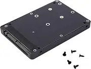 Aluminum Alloy MSATA to 2.5 Inch IDE Hard Drive Enclosure SSD Case Adapter Card