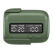 TWS Bluetooth Earbuds Clock Display Touch Gaming Headphones BHB01