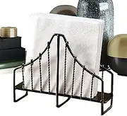 Napkin Holder,Bridge Vintage Napkin Holder for Table | Decorative Retro Kitchen Accessories Space-Saving Tissue Stand for Indoor Outdoor Yard