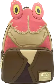 Loungefly Star Wars Jar Jar Binks Cosplay Mini Backpack - New, With Tags
