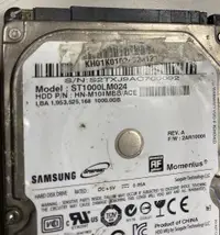 在飛比找露天拍賣優惠-二手故障 Samsung ST1000LM024 1TB S