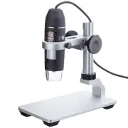 AmScope 10X-200X 2MP 8-LED Zoom USB Digital Microscope for Windows & Mac